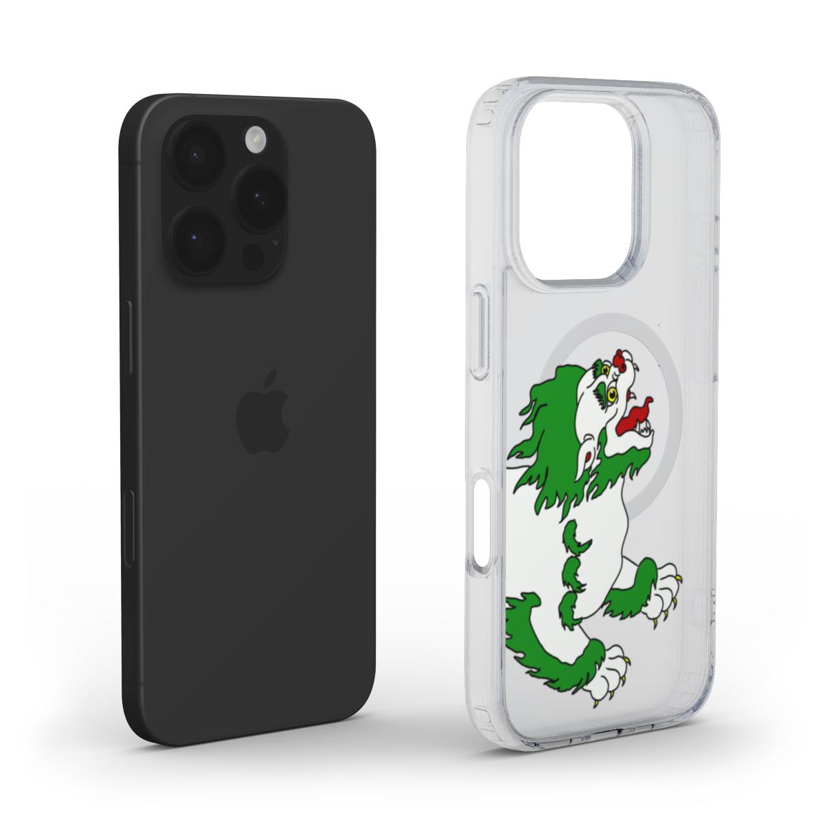 Snow Lion | MagSafe Clear Case