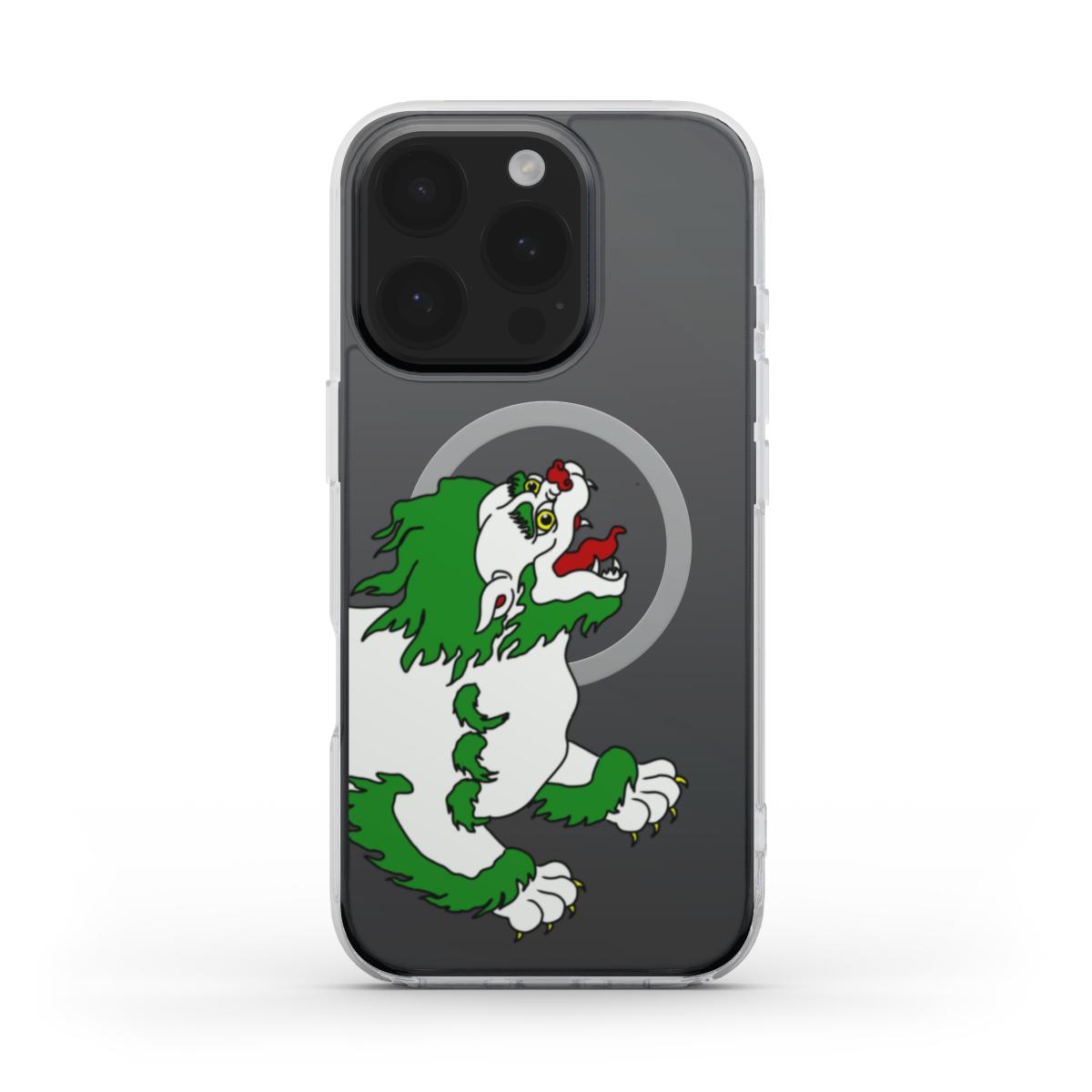 Snow Lion | Coque transparente MagSafe