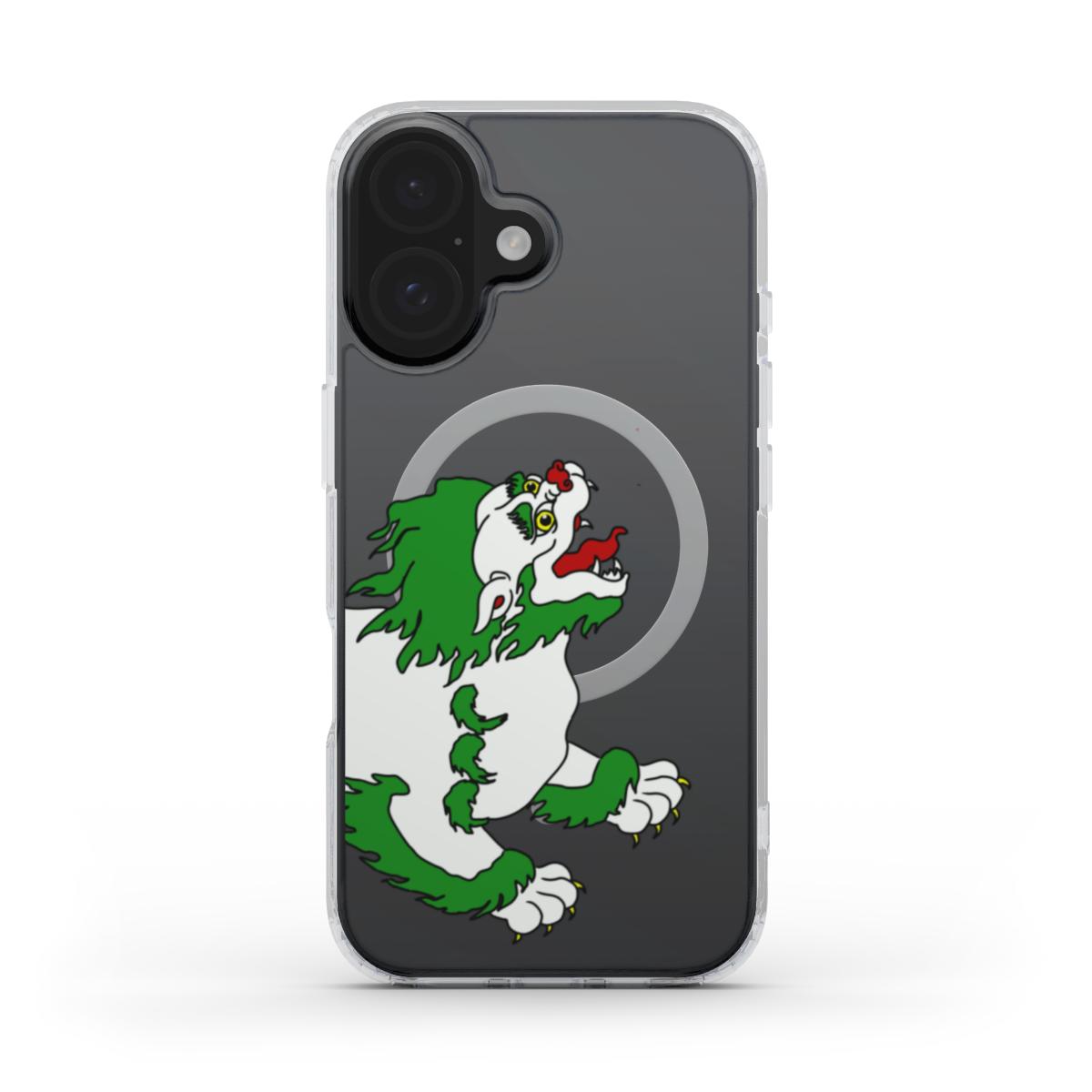 Snow Lion | Coque transparente MagSafe