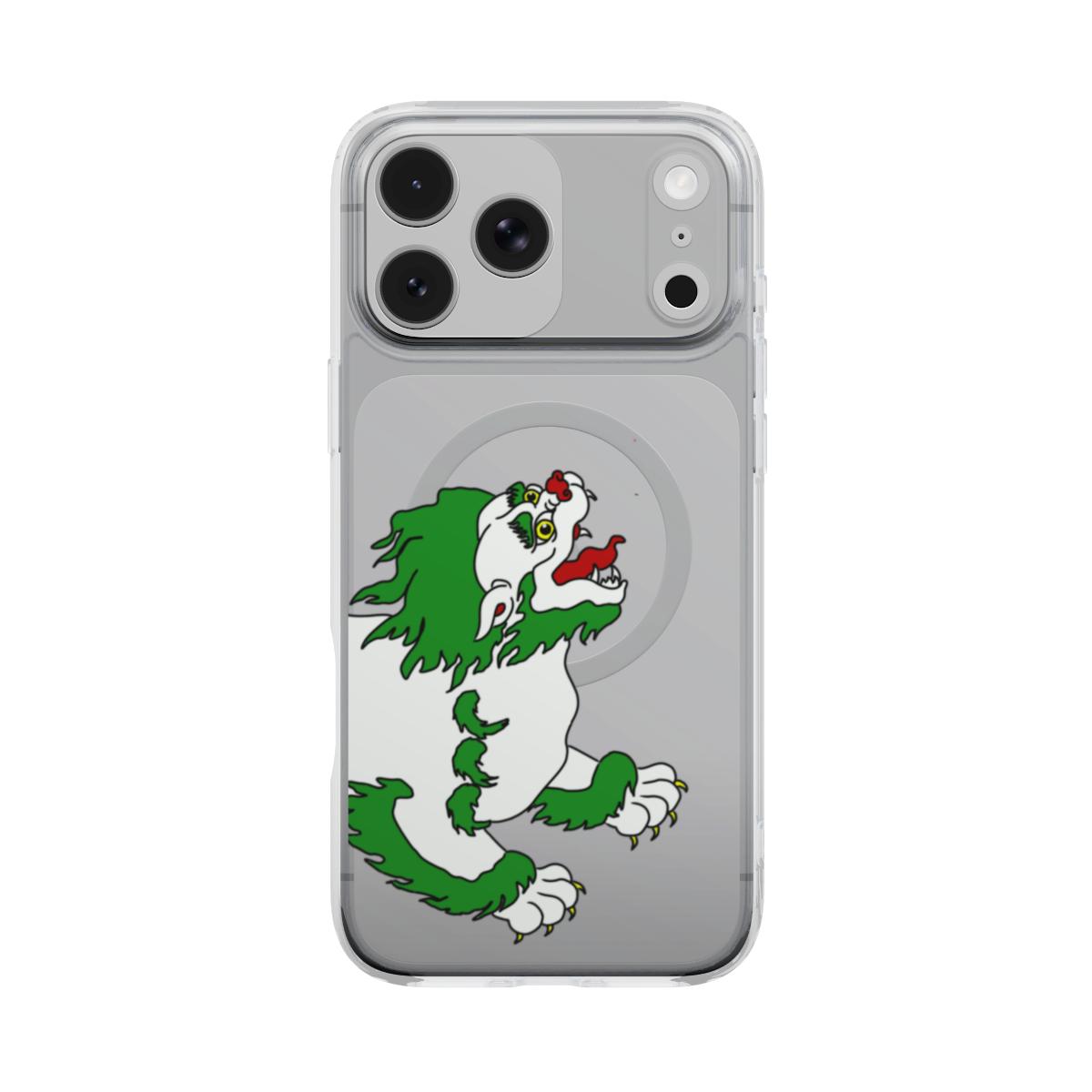 Snow Lion | Coque transparente MagSafe
